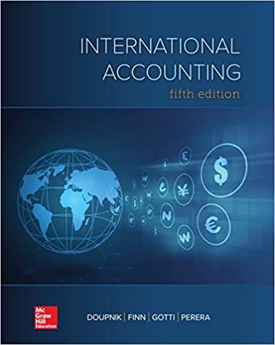 Test Bank for International Accounting 5th Edition by Timothy Doupnik , Mark Finn , Giorgio Gotti 