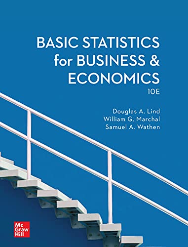 Basic Statistics For Business And Economics 10th Edition By Douglas A ...