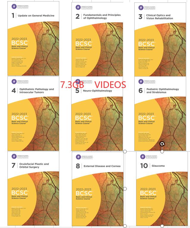 (Only Videos)20222023 AAO BCSC Basic and Clinical Science Course