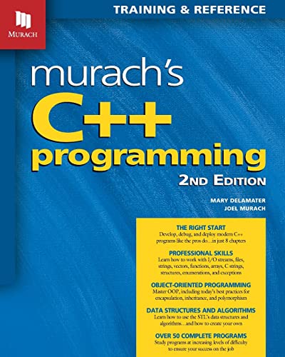 Murach s C++ Programming  2nd Edition by Murach 