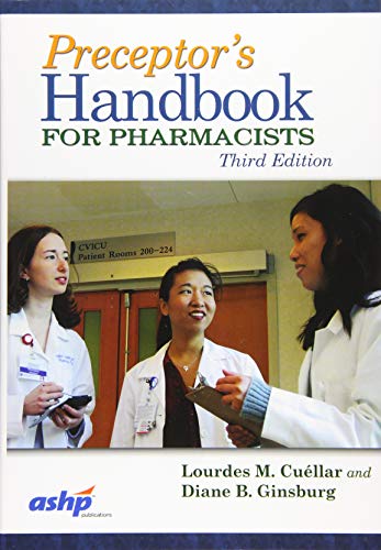 Preceptor s Handbook for Pharmacists, 3rd Edition