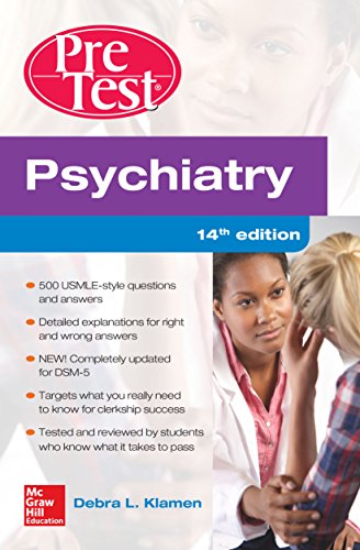 Psychiatry PreTest Self-Assessment And Review, 14th Edition (ORIGINAL PDF from_ Publisher)