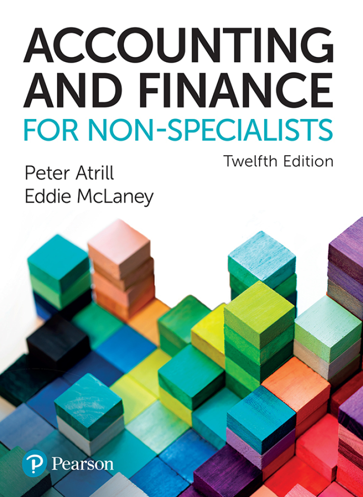 Test Bank for Accounting and Finance for Non-Specialists 12th Edition by Peter Atrill，Eddie McLaney