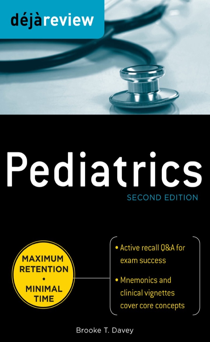 Deja Review Pediatrics, 2nd Edition 