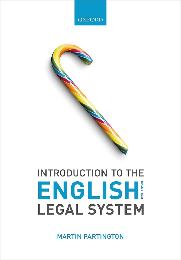 Introduction to the English Legal System 15th Edition by  Martin Partington