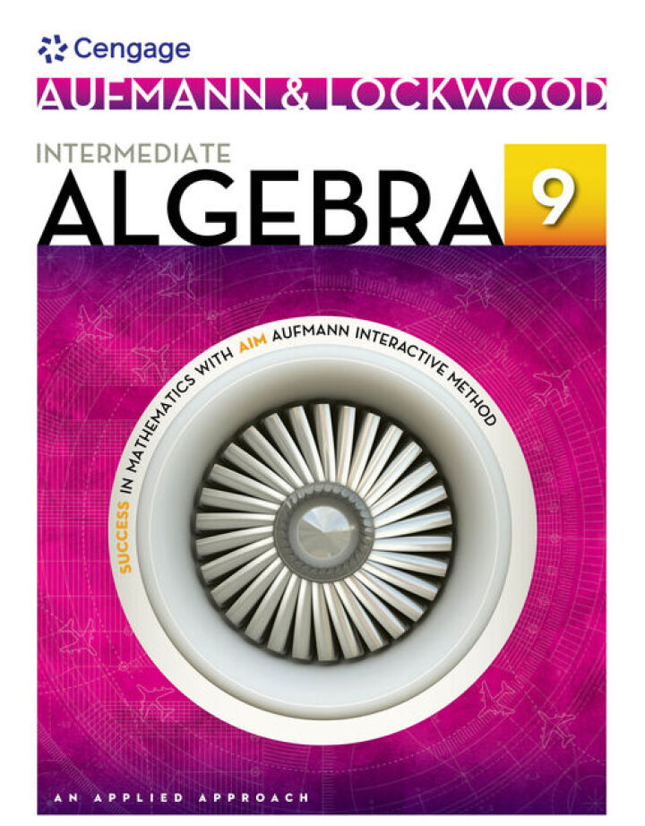 Intermediate Algebra An Applied Approach 9th Edition by  Richard N. Aufmann