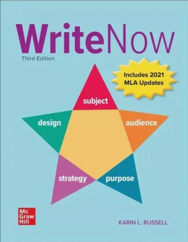 Solutions Manual for Write Now 2021 MLA Update 3rd Edition by Karin Russell