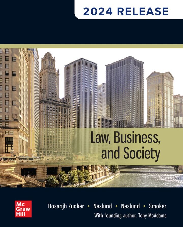 Law, Business, and Society 13th Edition by Tony McAdams