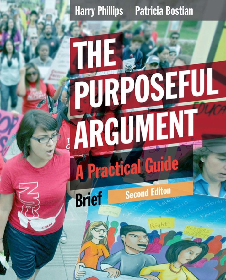 Solutions Manual for The Purposeful Argument:A Practical Guide,Brief Edition by Harry Phillips