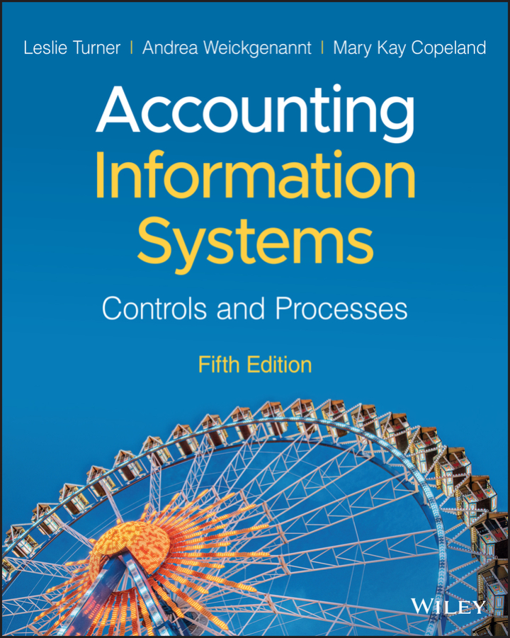 Solutions Manual for Accounting Information Systems: Controls and Processes, Enhanced eText 5th Edition by Leslie Turner, Andrea B. Weickgenannt
