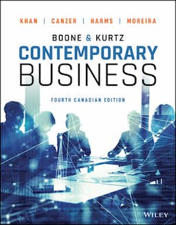 Contemporary Business, 4th Canadian Edition by Louis E. Boone